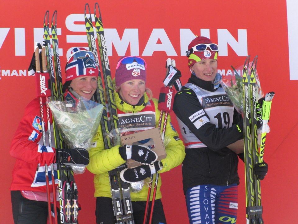 Lahti Ski Games podium sprint F